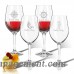 Carved Solutions Personalized 4 Piece Tritan 12 Oz. All Purpose Wine Glass WXH1554